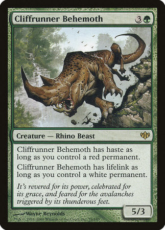 Cliffrunner Behemoth [Conflux] | Cards and Coasters CA