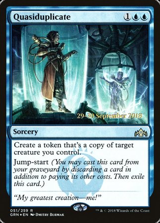 Quasiduplicate [Guilds of Ravnica Promos] | Cards and Coasters CA