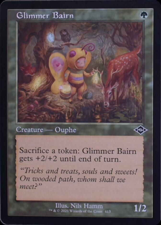 Glimmer Bairn (Retro Foil Etched) [Modern Horizons 2] | Cards and Coasters CA