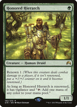 Honored Hierarch [Magic Origins] | Cards and Coasters CA