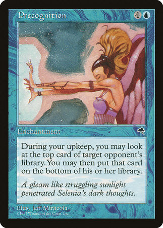 Precognition [Tempest] | Cards and Coasters CA