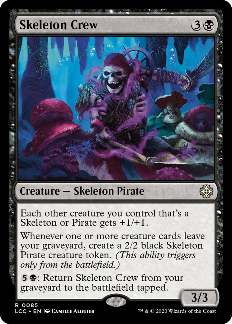 Skeleton Crew [The Lost Caverns of Ixalan Commander] | Cards and Coasters CA