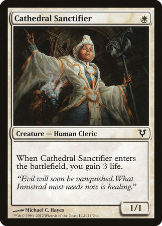 Cathedral Sanctifier [Avacyn Restored] | Cards and Coasters CA