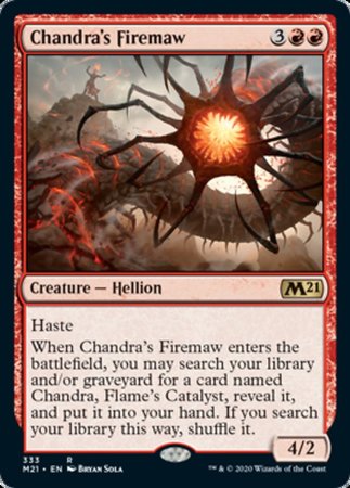 Chandra's Firemaw [Core Set 2021] | Cards and Coasters CA