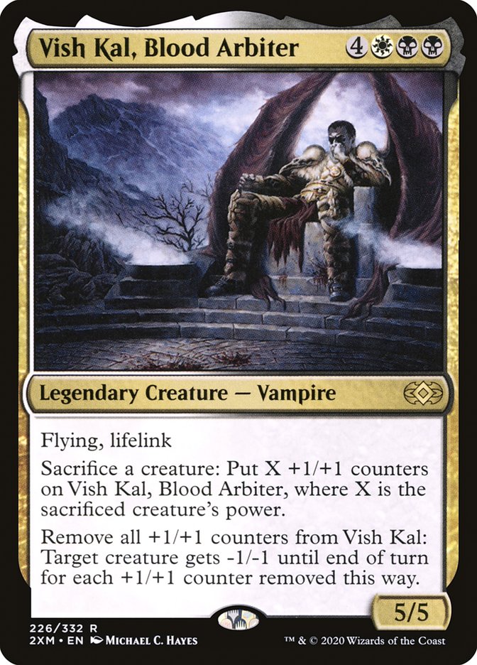 Vish Kal, Blood Arbiter [Double Masters] | Cards and Coasters CA