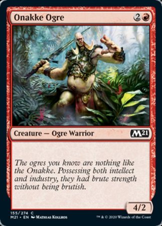 Onakke Ogre [Core Set 2021] | Cards and Coasters CA