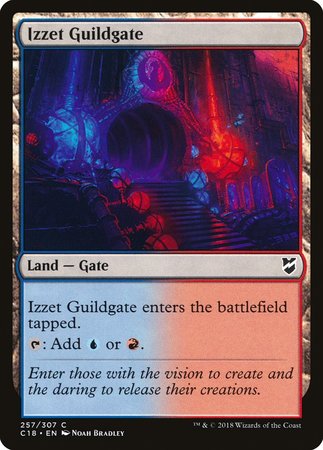 Izzet Guildgate [Commander 2018] | Cards and Coasters CA