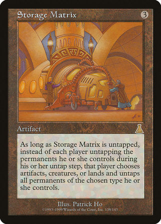 Storage Matrix [Urza's Destiny] | Cards and Coasters CA