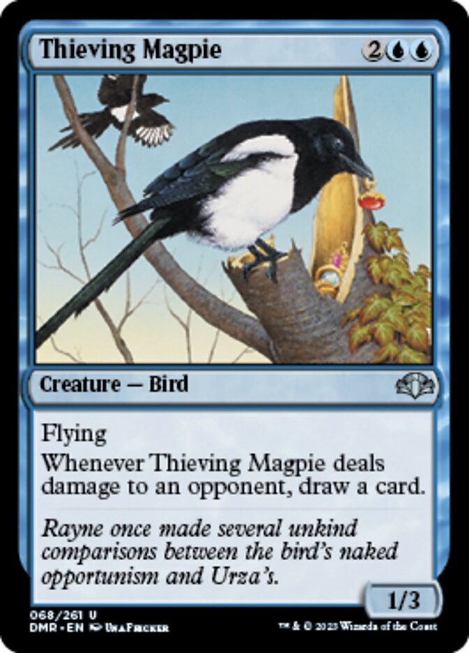 Thieving Magpie [Dominaria Remastered] | Cards and Coasters CA