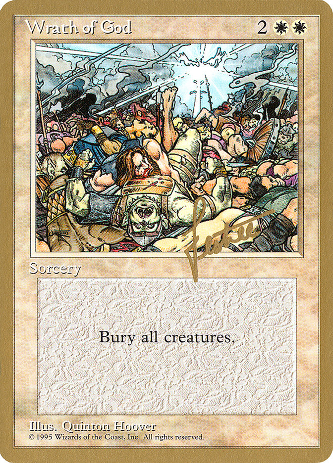 Wrath of God (Bertrand Lestree) [Pro Tour Collector Set] | Cards and Coasters CA