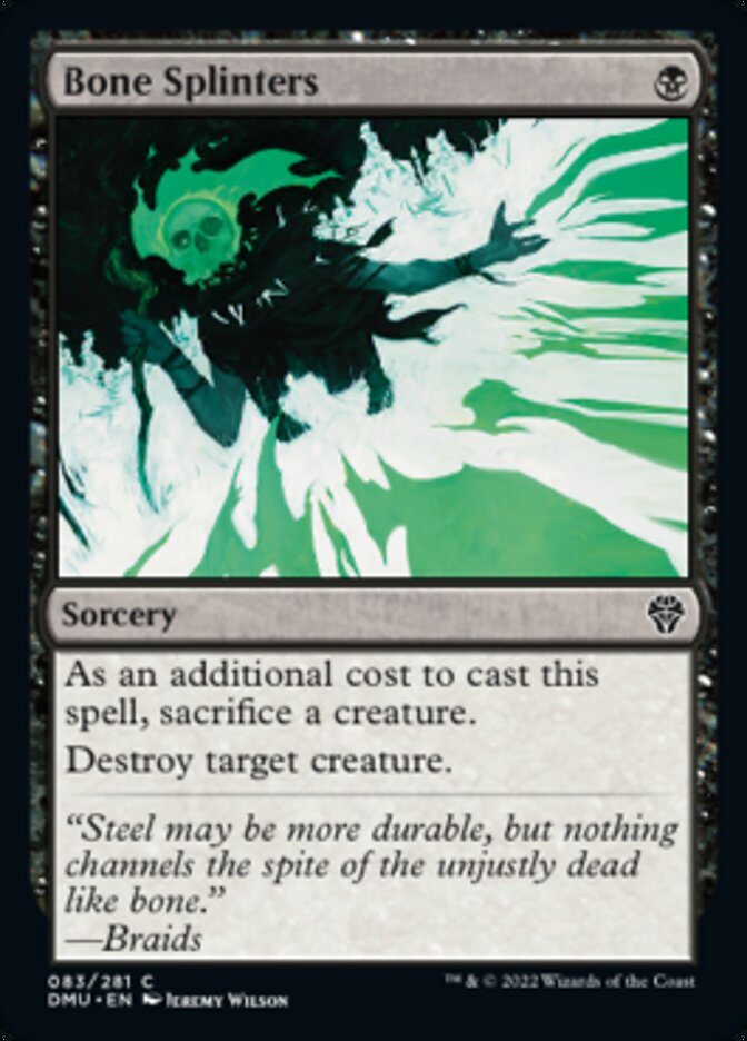 Bone Splinters [Dominaria United] | Cards and Coasters CA