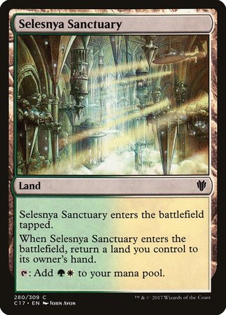 Selesnya Sanctuary [Commander 2017] | Cards and Coasters CA