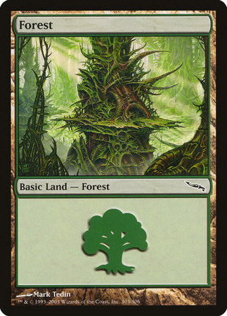 Forest (303) [Mirrodin] | Cards and Coasters CA