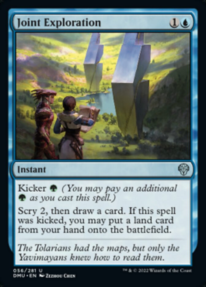 Joint Exploration [Dominaria United] | Cards and Coasters CA