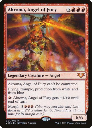 Akroma, Angel of Fury [From the Vault: Angels] | Cards and Coasters CA