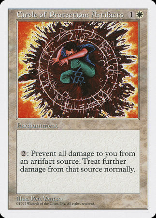 Circle of Protection: Artifacts [Fifth Edition] | Cards and Coasters CA