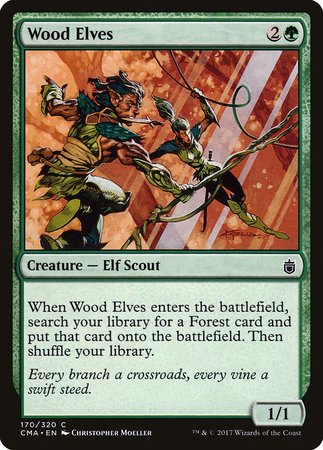 Wood Elves [Commander Anthology] | Cards and Coasters CA