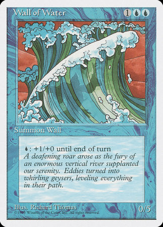 Wall of Water [Fourth Edition] | Cards and Coasters CA