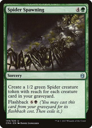 Spider Spawning [Commander Anthology] | Cards and Coasters CA