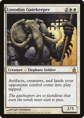 Loxodon Gatekeeper [Ravnica: City of Guilds] | Cards and Coasters CA