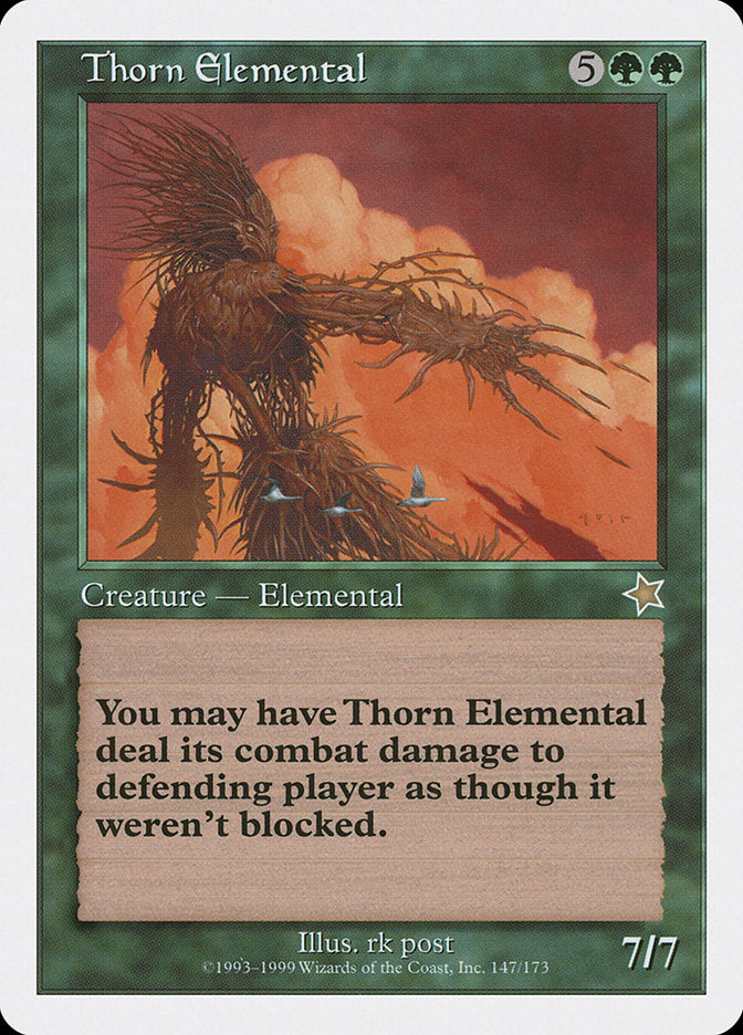 Thorn Elemental [Starter 1999] | Cards and Coasters CA