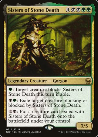 Sisters of Stone Death [GRN Guild Kit] | Cards and Coasters CA