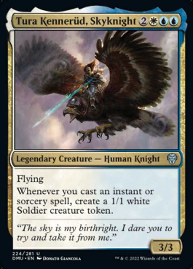 Tura Kennerud, Skyknight [Dominaria United] | Cards and Coasters CA
