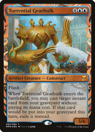 Torrential Gearhulk [Kaladesh Inventions] | Cards and Coasters CA