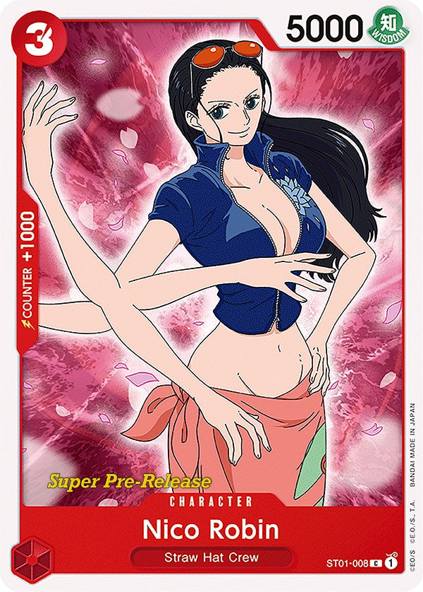 Nico Robin [Super Pre-Release Starter Deck: Straw Hat Crew] | Cards and Coasters CA