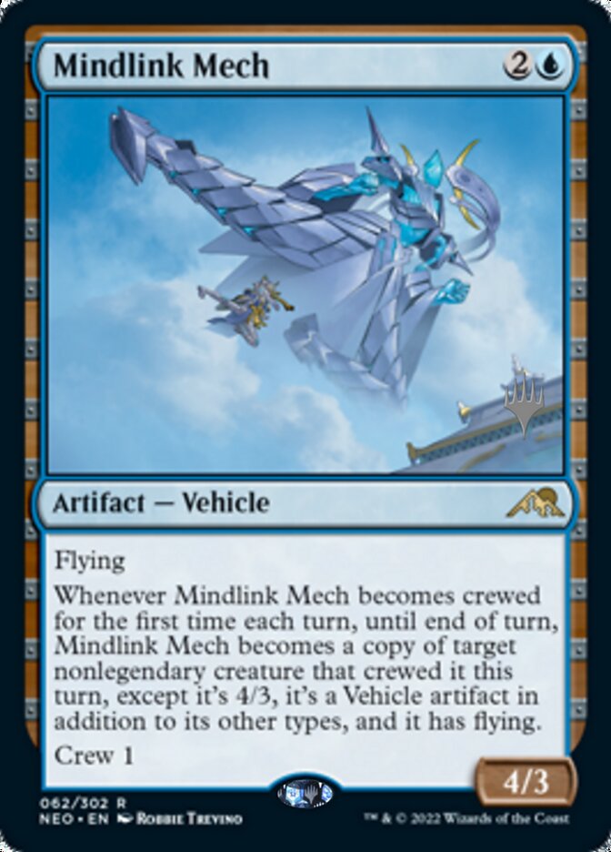 Mindlink Mech (Promo Pack) [Kamigawa: Neon Dynasty Promos] | Cards and Coasters CA