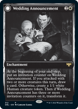 Wedding Announcement // Wedding Festivity [Innistrad: Double Feature] | Cards and Coasters CA