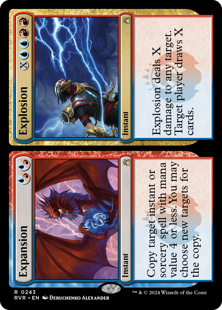 Expansion // Explosion [Ravnica Remastered] | Cards and Coasters CA