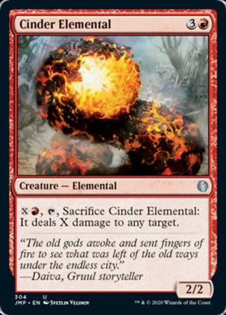 Cinder Elemental [Jumpstart] | Cards and Coasters CA