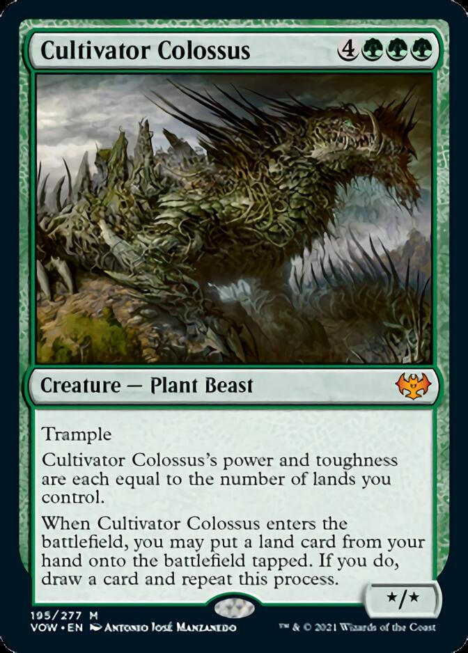 Cultivator Colossus [Innistrad: Crimson Vow] | Cards and Coasters CA