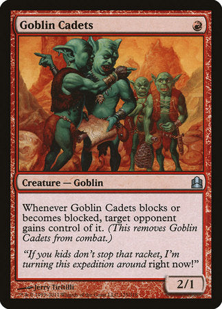 Goblin Cadets [Commander 2011] | Cards and Coasters CA