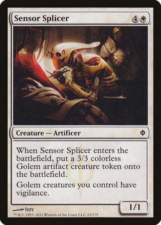 Sensor Splicer [New Phyrexia] | Cards and Coasters CA