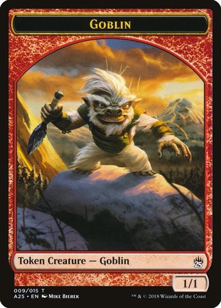 Goblin Token (009) [Masters 25 Tokens] | Cards and Coasters CA