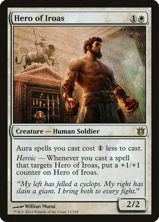 Hero of Iroas [Born of the Gods] | Cards and Coasters CA