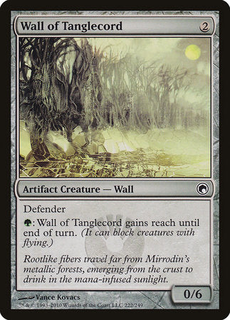 Wall of Tanglecord [Scars of Mirrodin] | Cards and Coasters CA