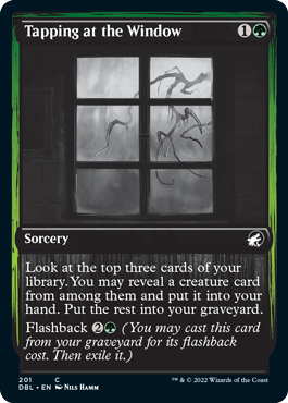 Tapping at the Window [Innistrad: Double Feature] | Cards and Coasters CA