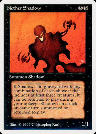 Nether Shadow [Summer Magic / Edgar] | Cards and Coasters CA