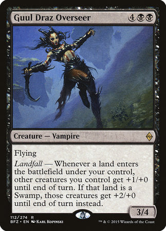Guul Draz Overseer [Battle for Zendikar] | Cards and Coasters CA