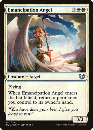 Emancipation Angel [Duel Decks: Blessed vs. Cursed] | Cards and Coasters CA