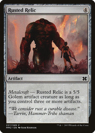 Rusted Relic [Modern Masters 2015] | Cards and Coasters CA