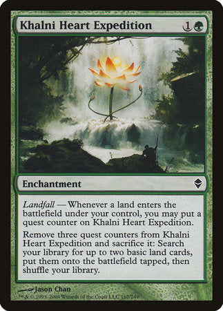 Khalni Heart Expedition [Zendikar] | Cards and Coasters CA