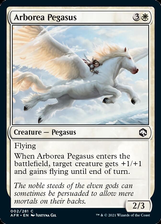 Arborea Pegasus [Dungeons & Dragons: Adventures in the Forgotten Realms] | Cards and Coasters CA