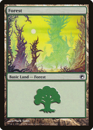 Forest (248) [Scars of Mirrodin] | Cards and Coasters CA