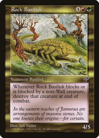 Rock Basilisk [Mirage] | Cards and Coasters CA