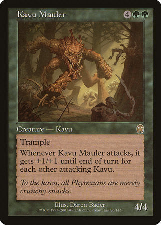 Kavu Mauler [Apocalypse] | Cards and Coasters CA