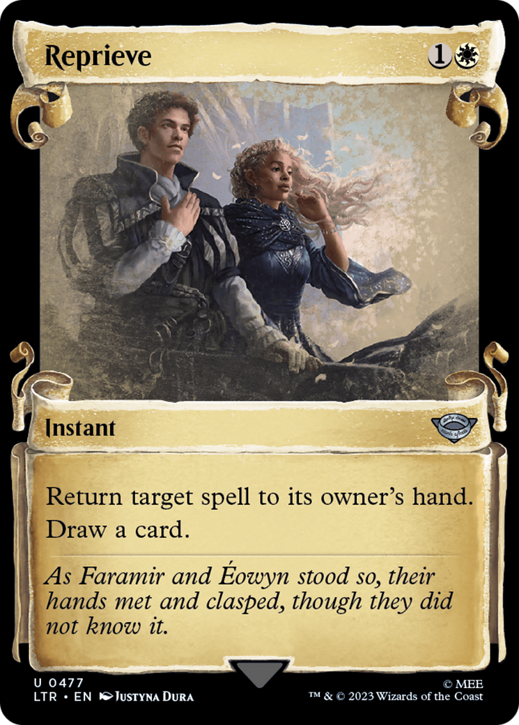 Reprieve [The Lord of the Rings: Tales of Middle-Earth Showcase Scrolls] | Cards and Coasters CA
